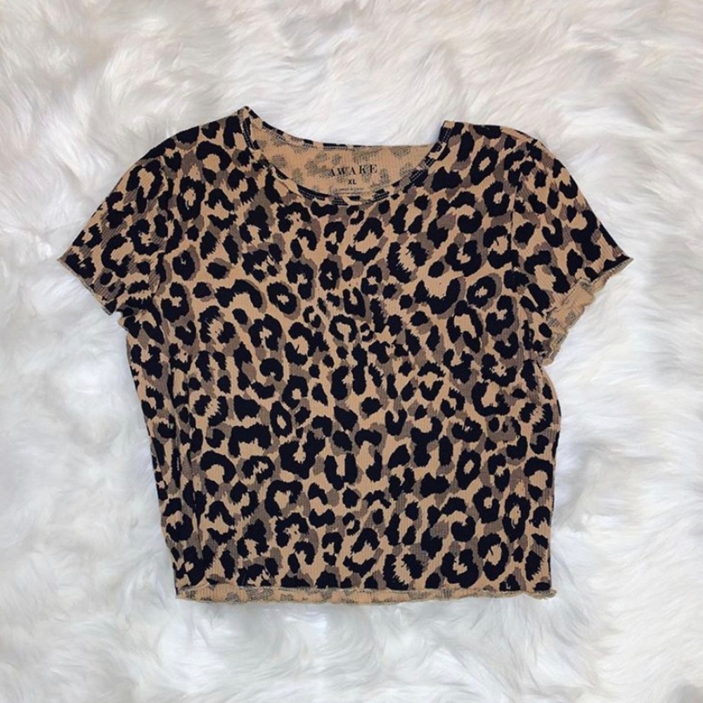 Cheetah Print Top